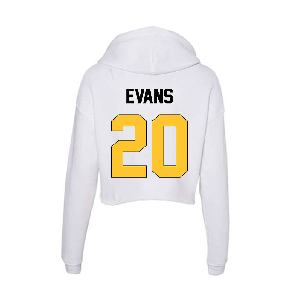 Southern Miss - NCAA Women's Basketball : Je'Mya Evans - Women's Crop Fleece Hoodie-1