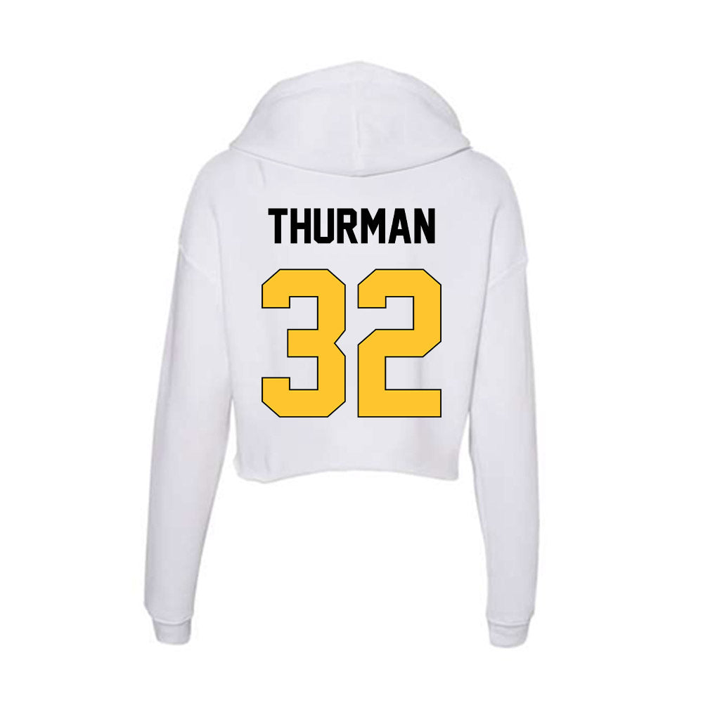 Southern Miss - NCAA Women's Basketball : Timya Thurman - Women's Crop Fleece Hoodie-1