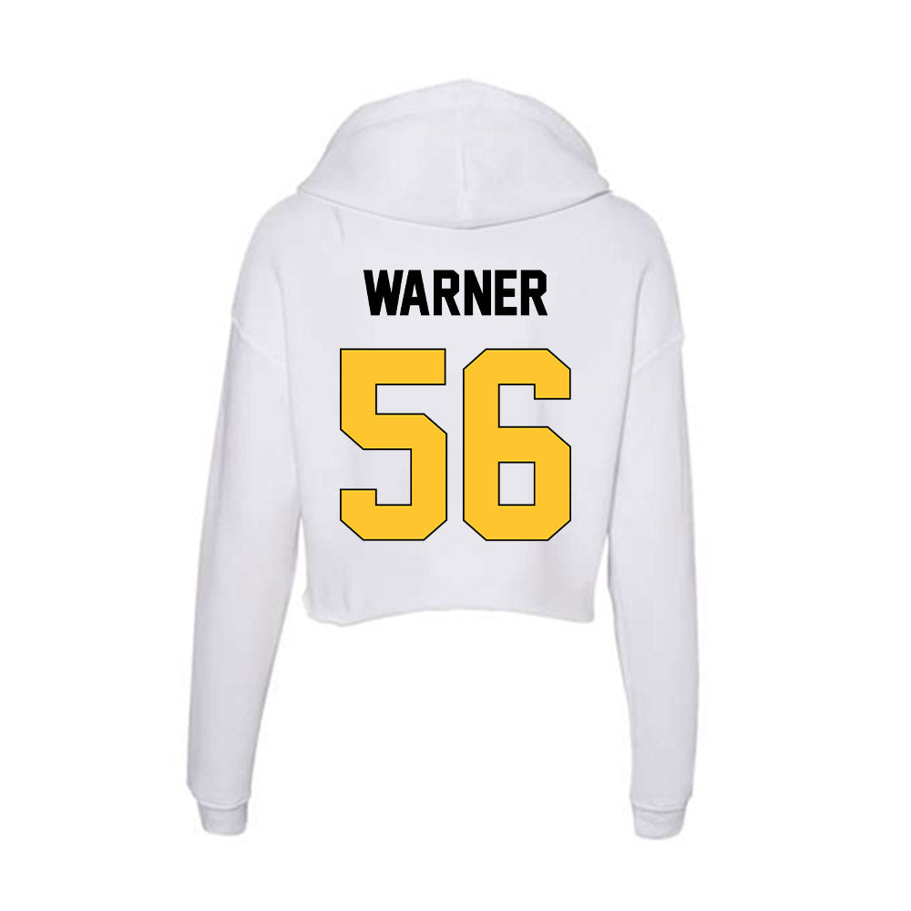 Southern Miss - NCAA Football : Brayden Warner - Women's Crop Fleece Hoodie-1