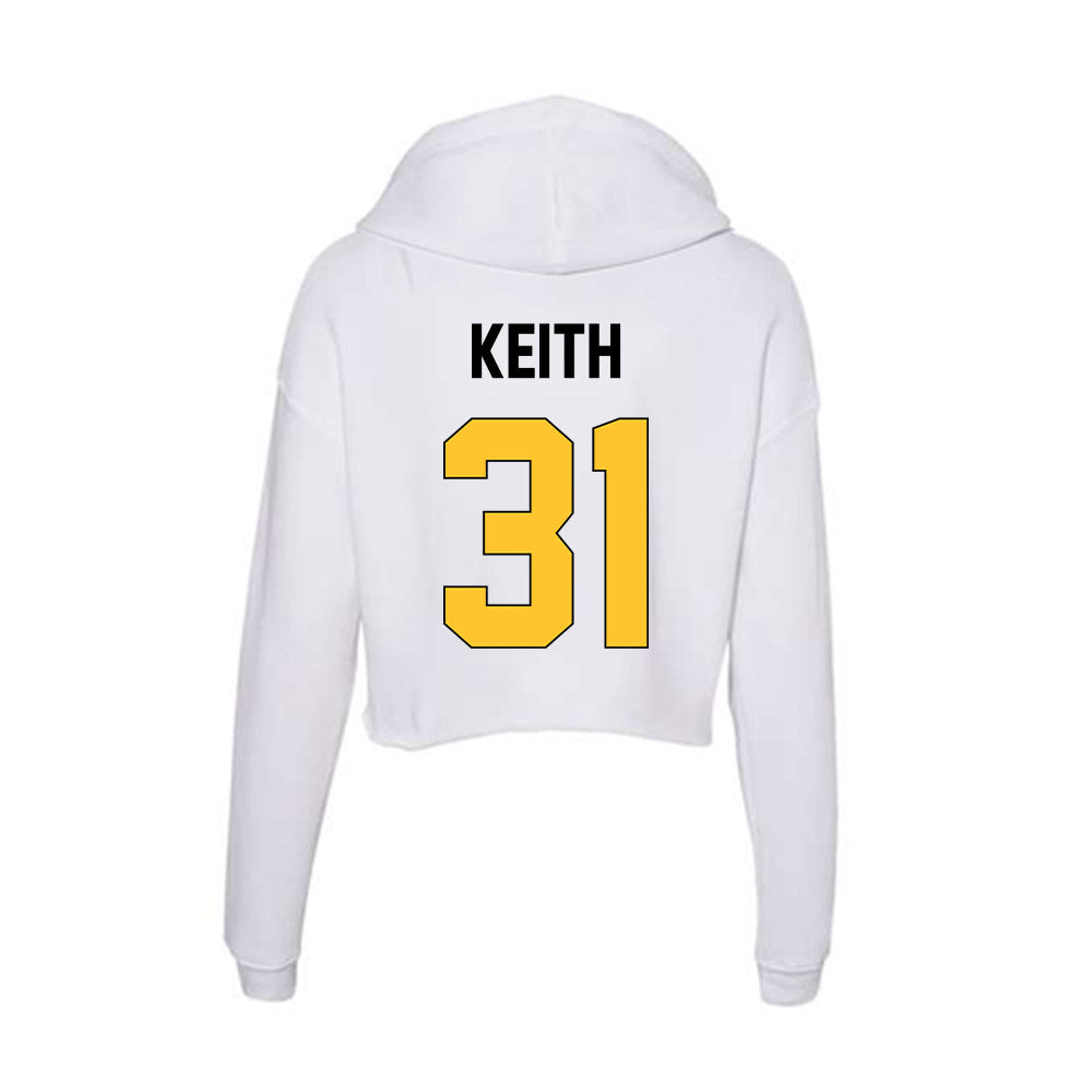 Southern Miss - NCAA Football : Zachariah Keith - Women's Crop Fleece Hoodie-1