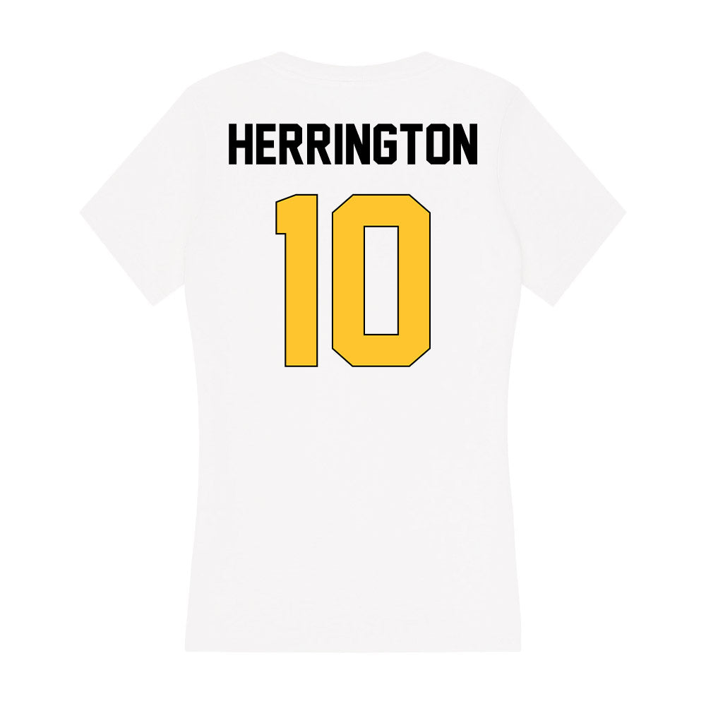 Southern Miss - NCAA Softball : Natalie Herrington - Women's V-Neck T-Shirt-1
