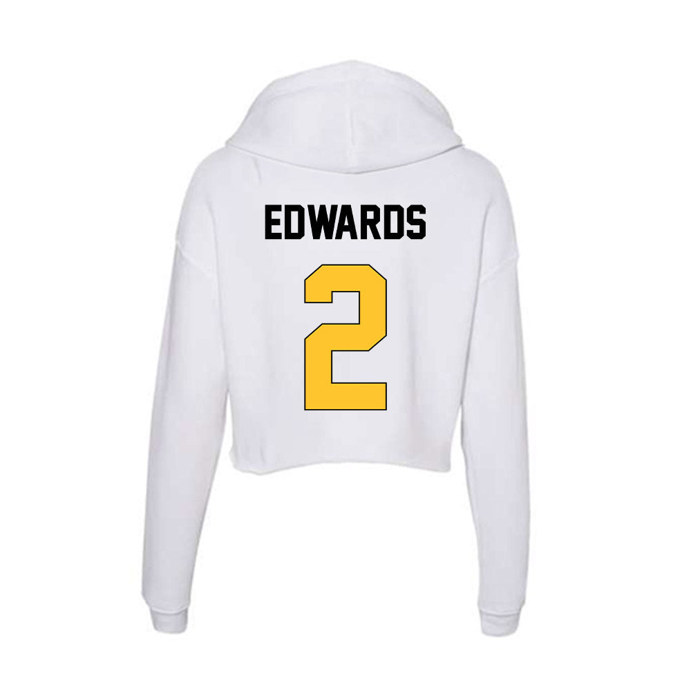 Southern Miss - NCAA Women's Soccer : Ameera Edwards - Women's Crop Fleece Hoodie-1