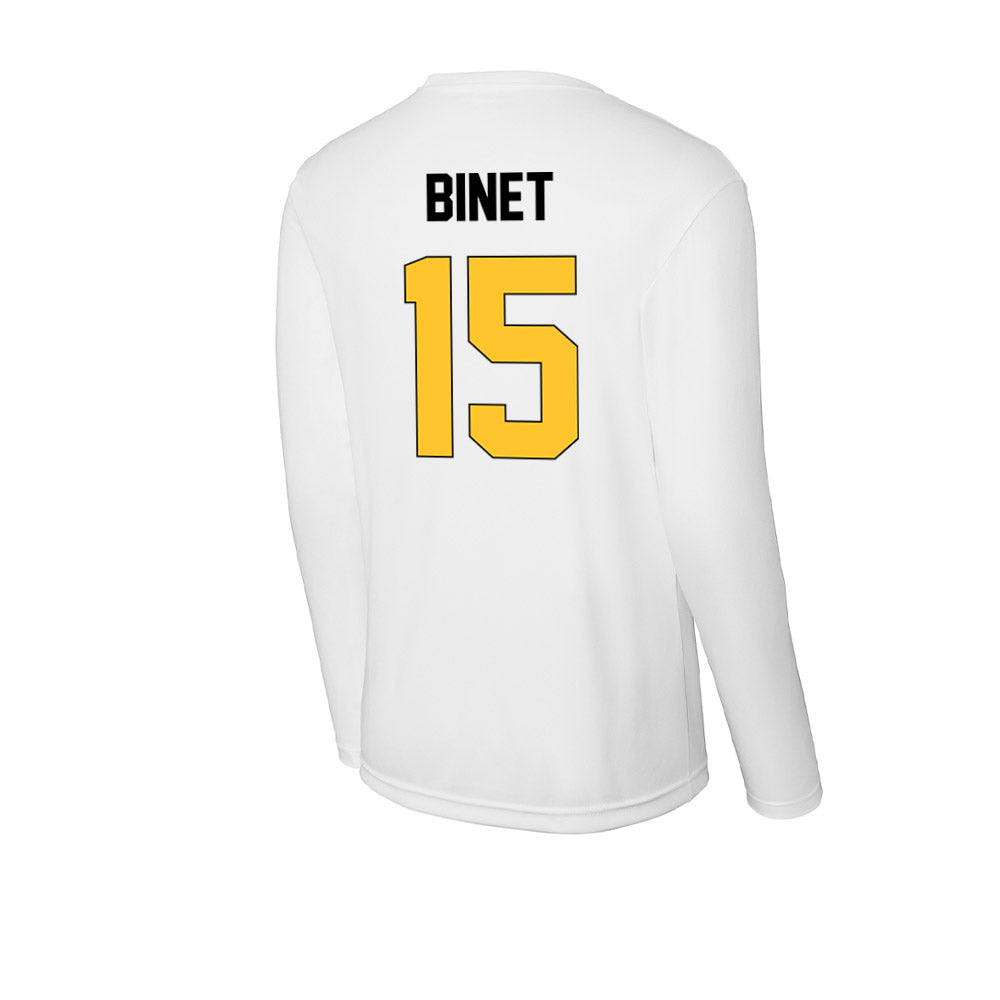 Southern Miss - NCAA Men's Basketball : Djahi Binet - Activewear Long Sleeve T-Shirt-1