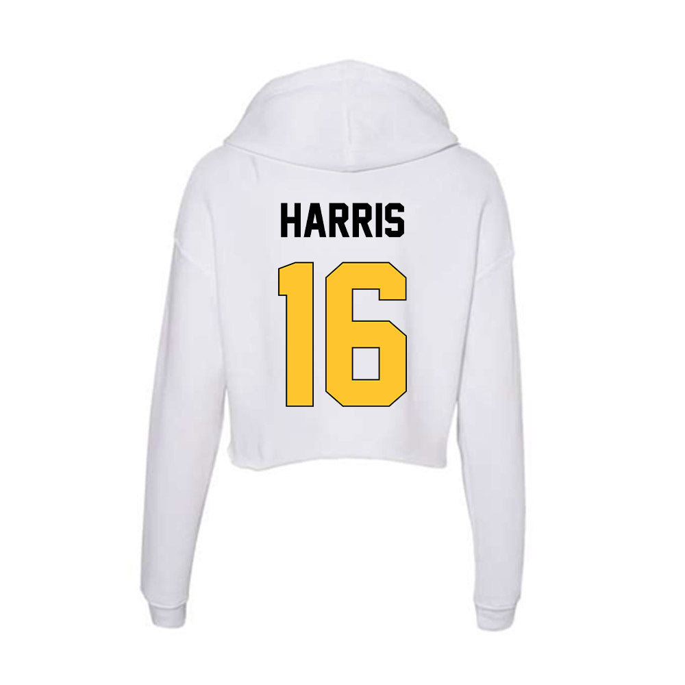 Southern Miss - NCAA Baseball : Grayden Harris - Women's Crop Fleece Hoodie-1
