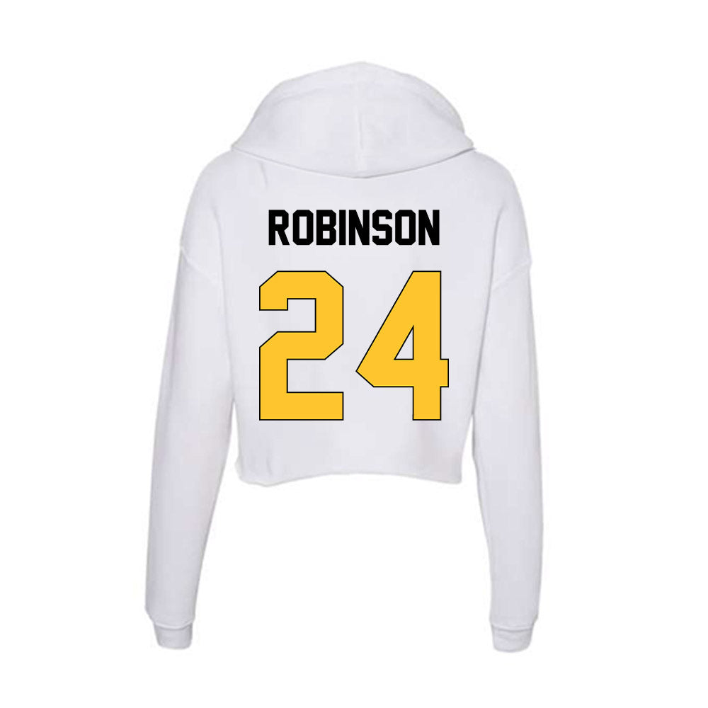 Southern Miss - NCAA Football : Michael Robinson - Women's Crop Fleece Hooded Sweatshirt-1