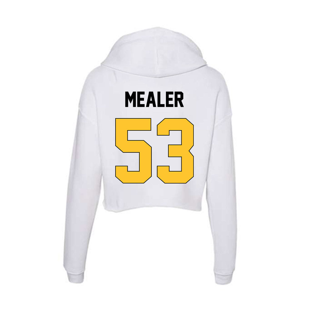 Southern Miss - NCAA Football : Toby Mealer - Women's Crop Fleece Hooded Sweatshirt-1