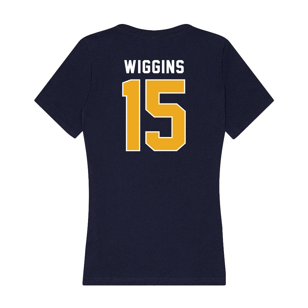 UTC - NCAA Women's Volleyball : Destiny Wiggins - Women's V-Neck T-Shirt-1