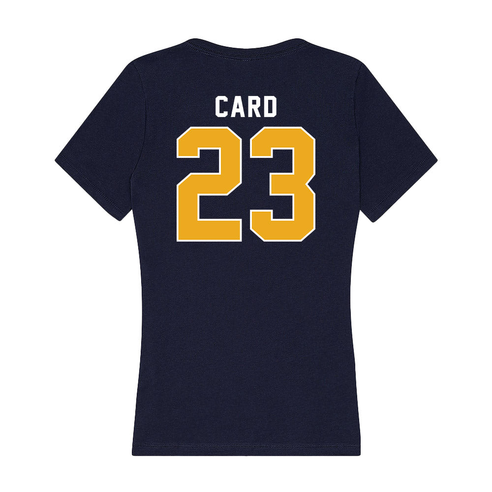UTC - NCAA Women's Basketball : Ava Card - Women's V-Neck T-Shirt-1