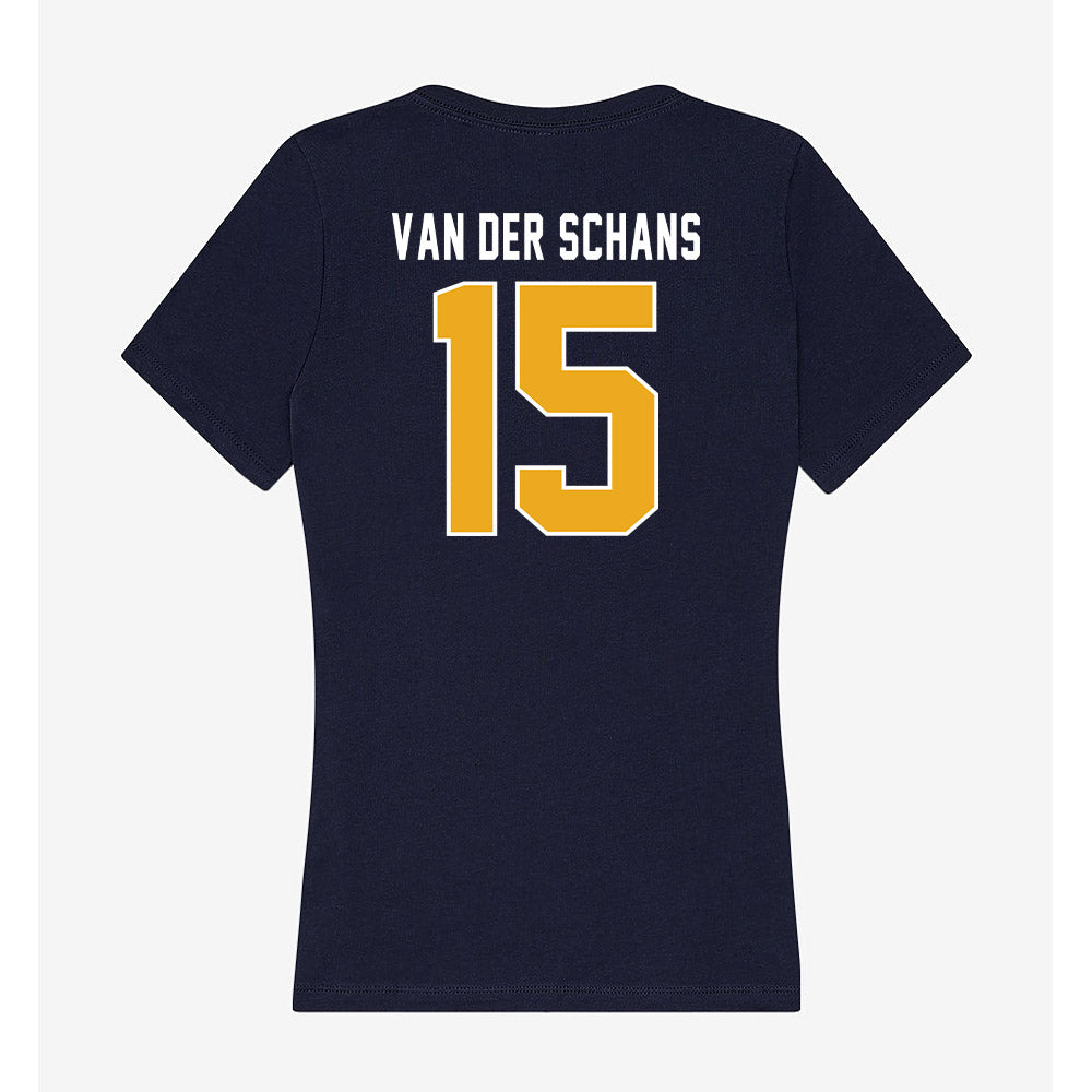 UTC - NCAA Women's Basketball : Frode Flos Van der Schans - Women's V-Neck T-Shirt-1