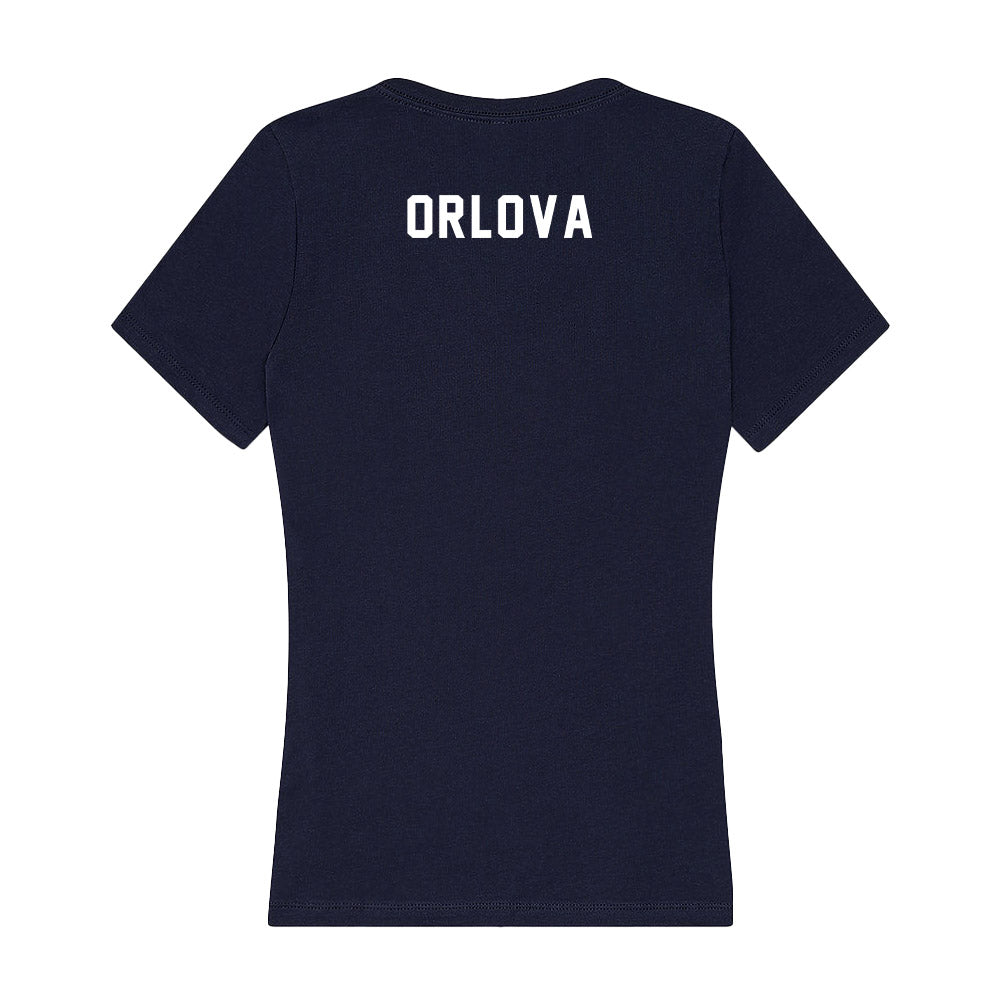 - NCAA Women's Tennis : Madlen Orlova - Women's V-Neck T-Shirt-1