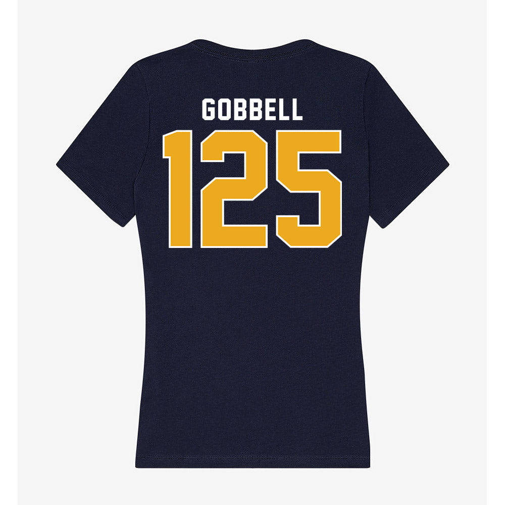 UTC - NCAA Wrestling : Brody Gobbell - Women's V-Neck T-Shirt-1