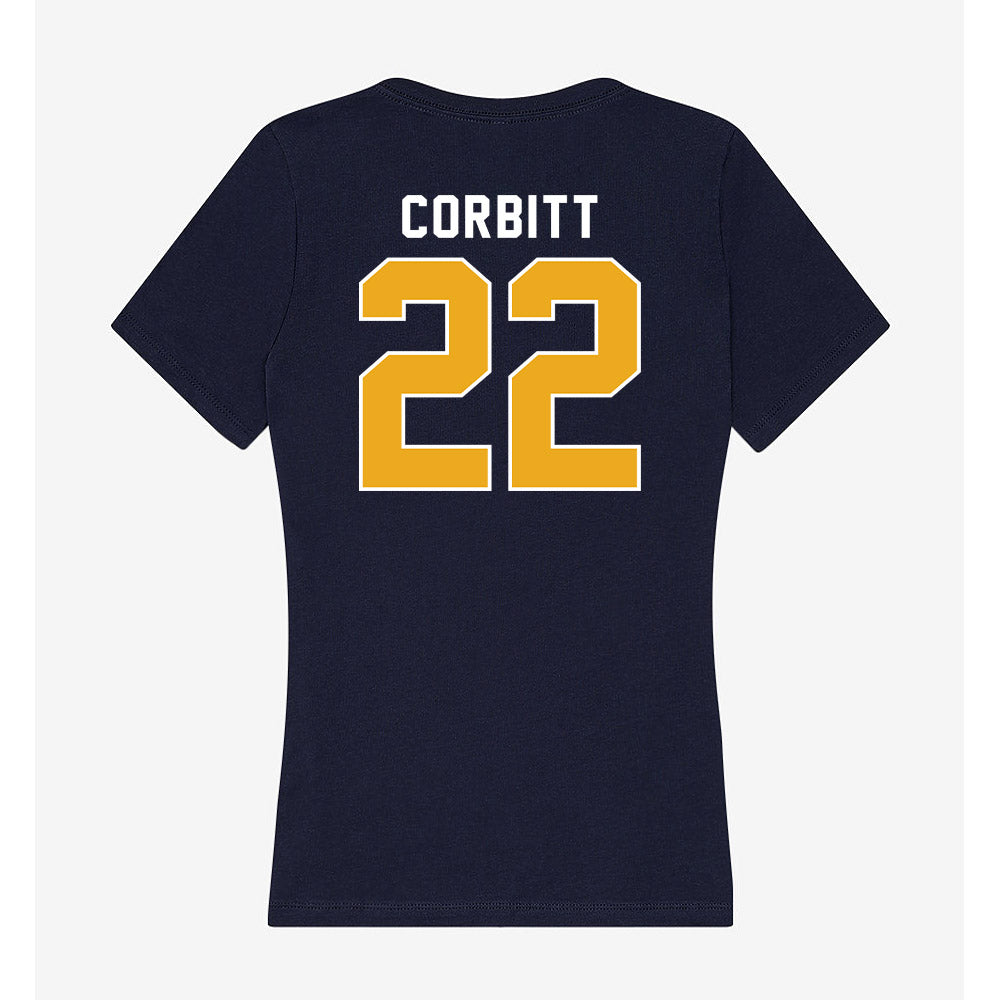 UTC - NCAA Women's Basketball : Gianna Corbitt - Women's V-Neck T-Shirt-1