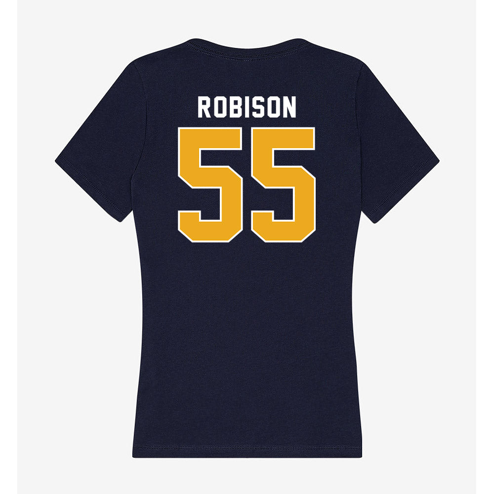 UTC - NCAA Men's Basketball : Parker Robison - Women's V-Neck T-Shirt-1