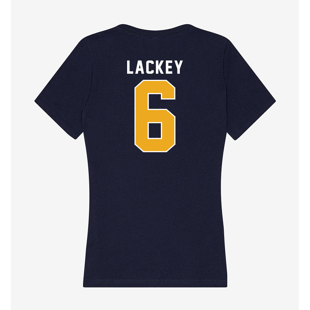 UTC - NCAA Softball : Chloe Lackey - Women's V-Neck T-Shirt-1