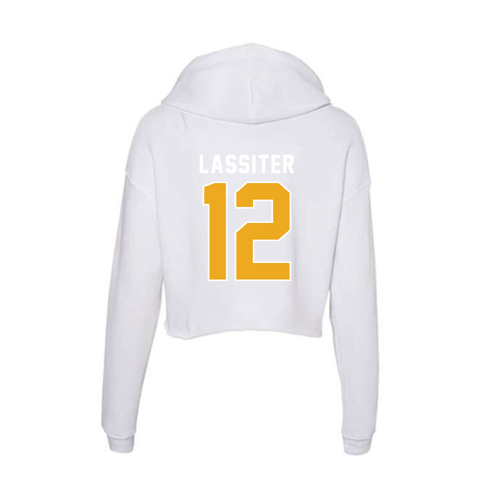 UTC - NCAA Women's Soccer : Elle Lassiter - Women's Crop Fleece Hoodie-1