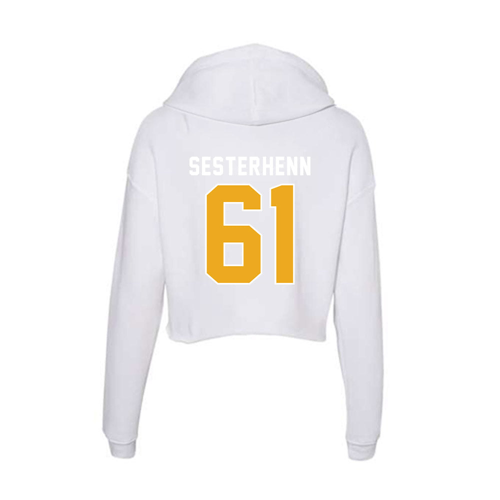 UTC - NCAA Football : Peter Sesterhenn - Women's Crop Fleece Hoodie-1