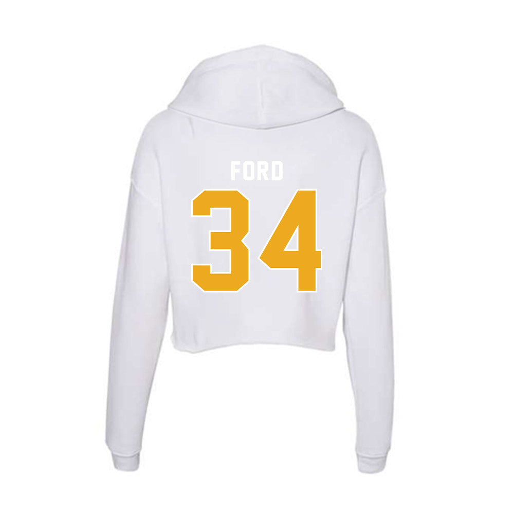 UTC - NCAA Women's Basketball : Kalifa Ford - Women's Crop Fleece Hoodie-1