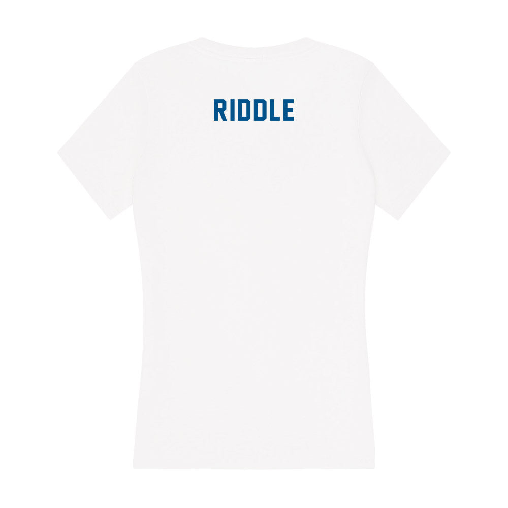 SSU - NCAA Women's Cross Country : Scarlett Riddle - Women's V-Neck T-Shirt-1