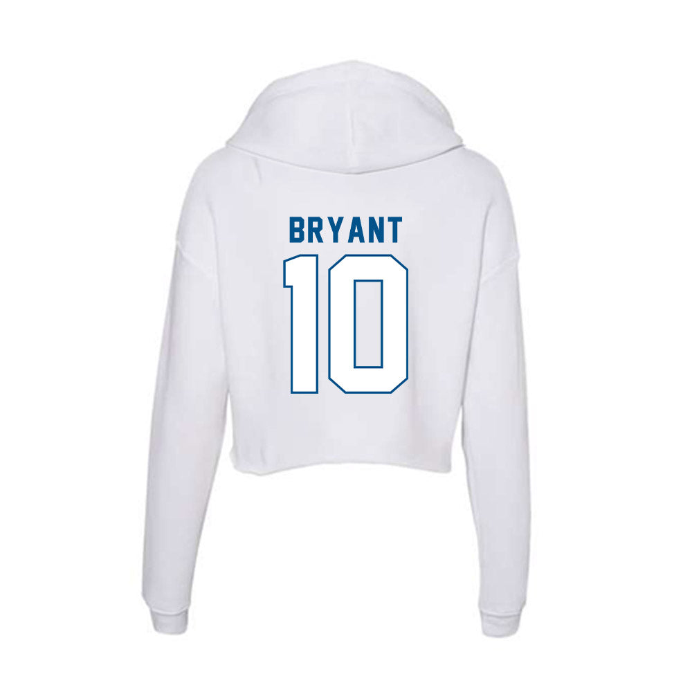 SSU - NCAA Men's Basketball : Julian Bryant - Women's Crop Fleece Hoodie-1