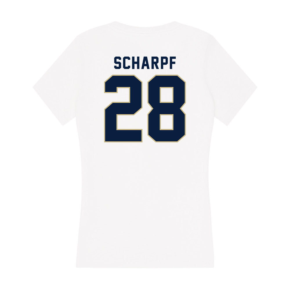 Akron - NCAA Women's Lacrosse : Shaelyn Scharpf - Women's V-Neck T-Shirt-1