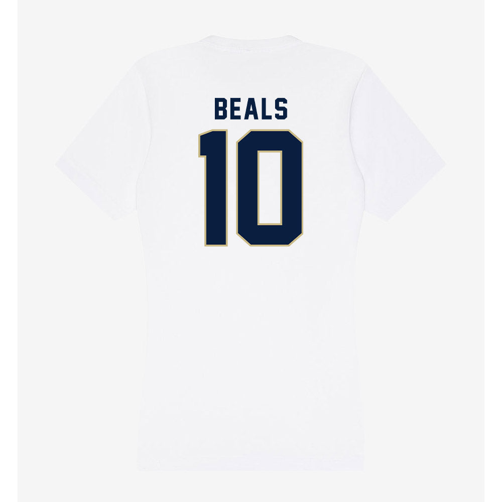 Akron - NCAA Football : Semaj Beals - Women's V-Neck T-Shirt-1