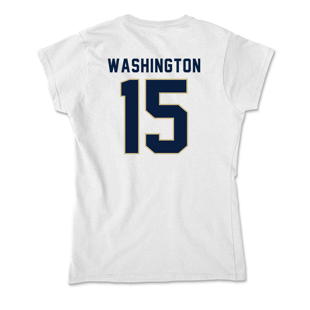 Akron - NCAA Women's Volleyball : Vanessa Washington - Soft Style Women’s T-Shirt-1