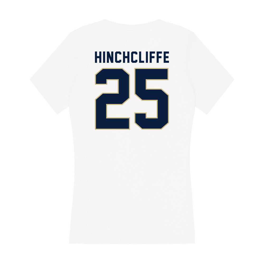 Akron - NCAA Women's Lacrosse : Sienna Hinchcliffe - Women's V-Neck T-Shirt-1