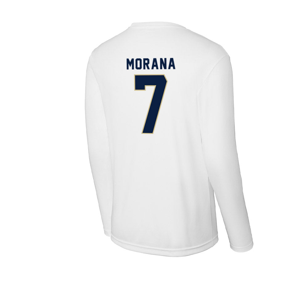 Akron - NCAA Men's Soccer : Leo Morana - Activewear Long Sleeve T-Shirt-1