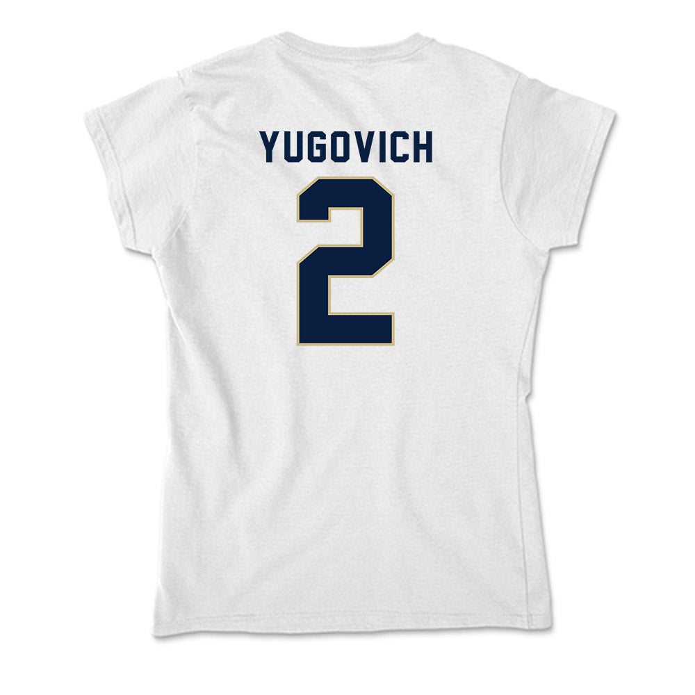 Akron - NCAA Women's Soccer : Hattie Yugovich - Soft Style Women’s T-Shirt-1