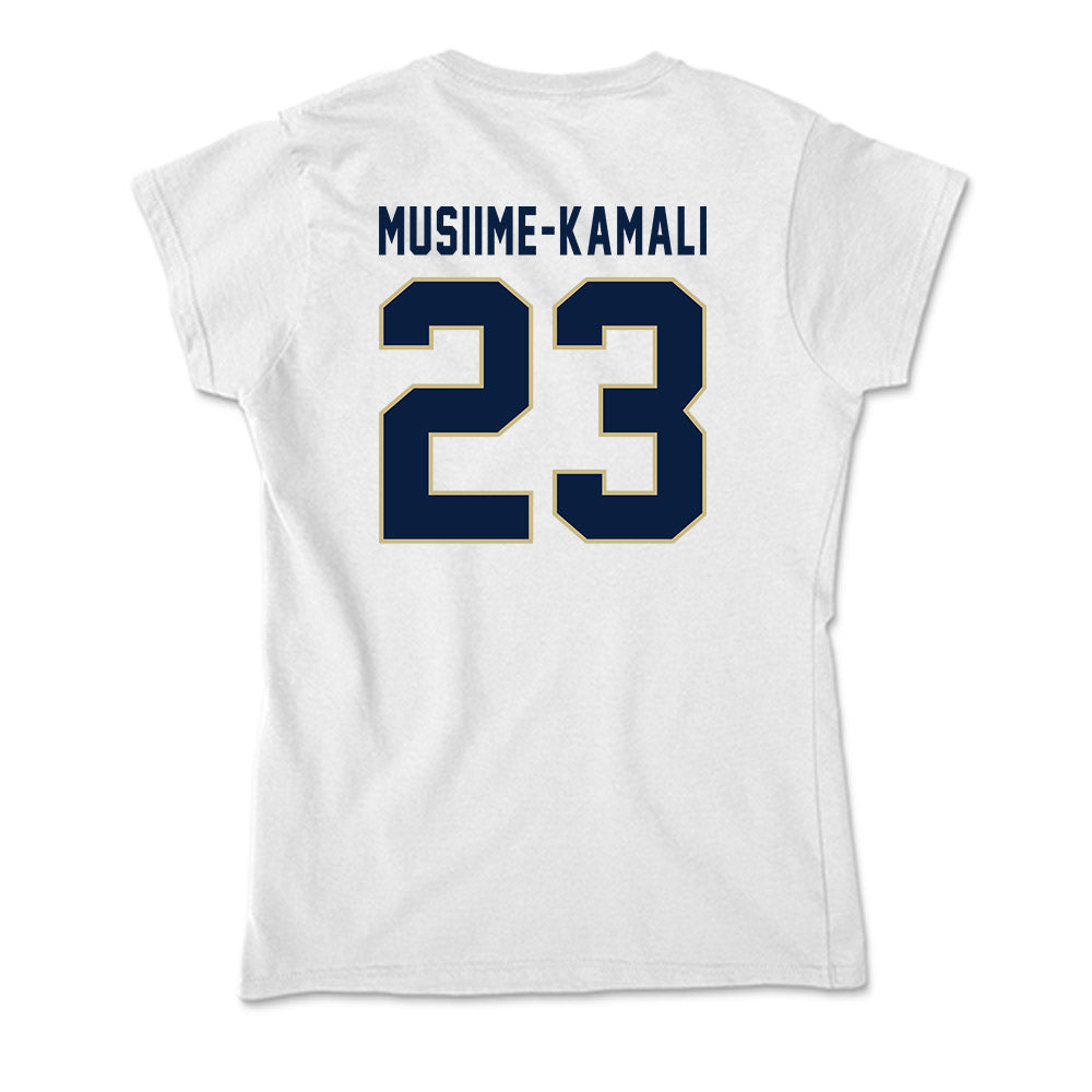 Akron - NCAA Men's Basketball : Marvin Musiime-Kamali - Soft Style Women’s T-Shirt-1