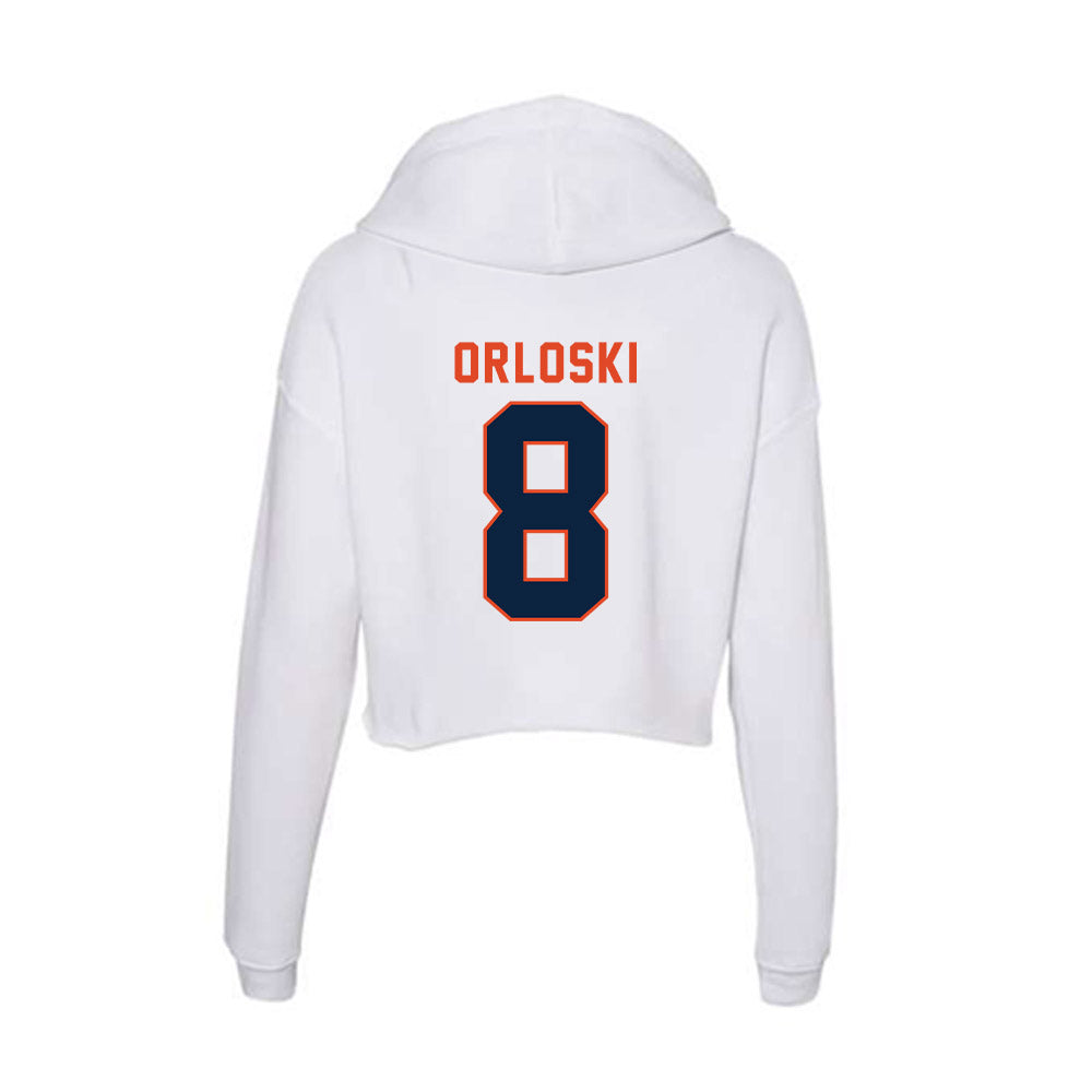 UTSA - NCAA Baseball : Robert Orloski - Women's Crop Fleece Hoodie-1