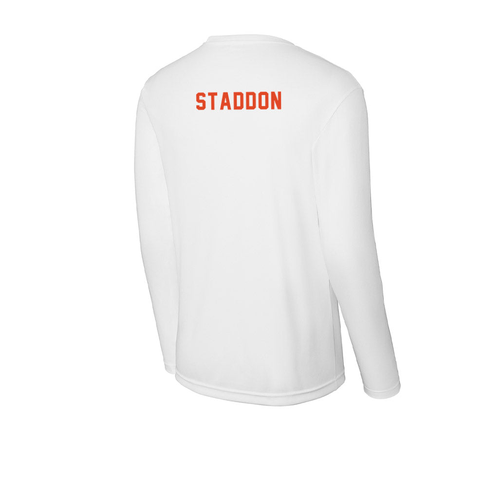 UTSA - NCAA Men's Track & Field : Charlie Staddon - Activewear Long Sleeve T-Shirt-1