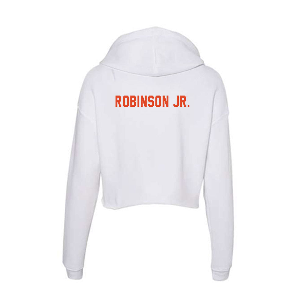 UTSA - NCAA Football : Nate Robinson Jr. - Women's Crop Fleece Hooded Sweatshirt-1