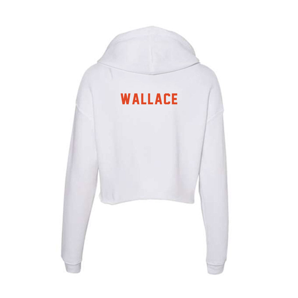 UTSA - NCAA Football : Sekope Wallace - Women's Crop Fleece Hoodie-1