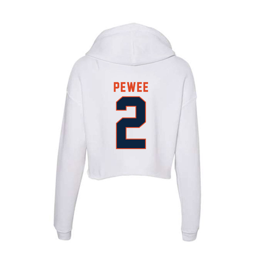 UTSA - NCAA Football : Owen Pewee - Women's Crop Fleece Hoodie-1