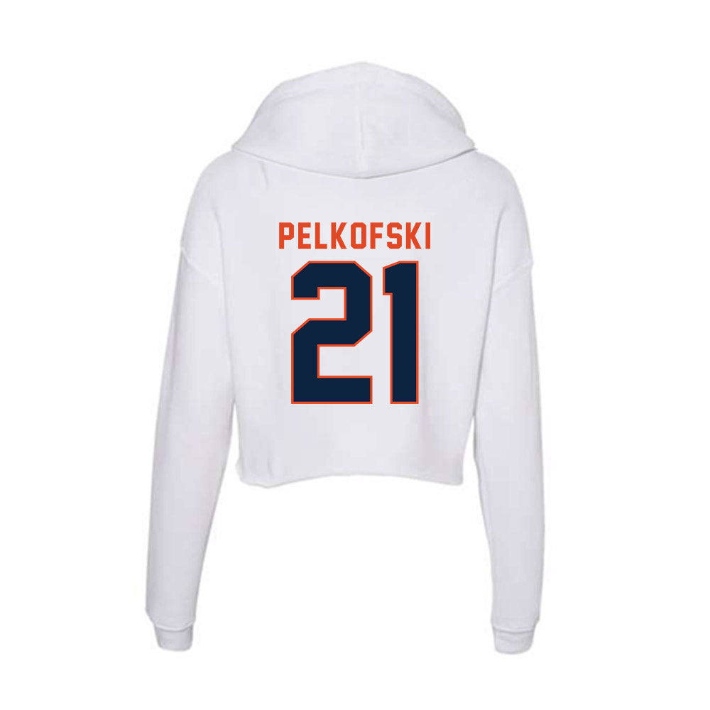 UTSA - NCAA Women's Soccer : Caroline Pelkofski - Women's Crop Fleece Hoodie-1