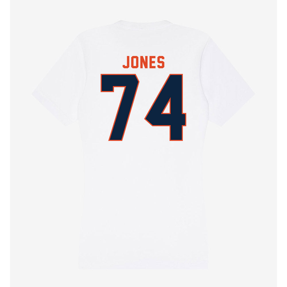 UTSA - NCAA Football : Darrell Jones - Women's V-Neck T-Shirt-1