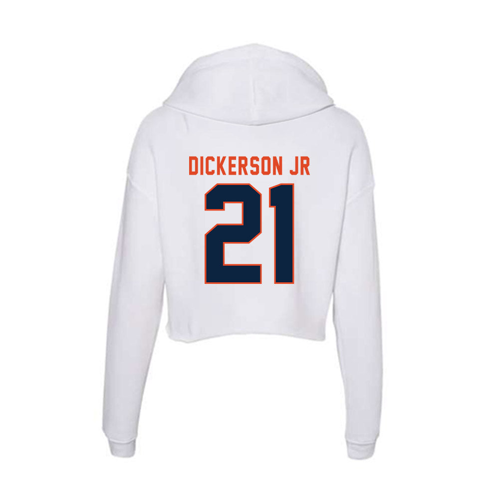 UTSA - NCAA Football : Jarvse Dickerson Jr - Women's Crop Fleece Hoodie-1