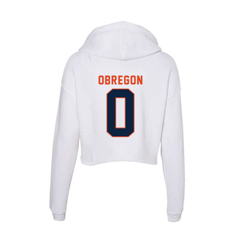 UTSA - NCAA Women's Volleyball : Giada Obregon - Women's Crop Fleece Hoodie-1