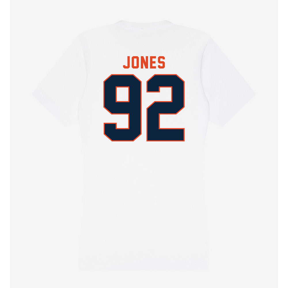UTSA - NCAA Football : Jaylan Jones - Women's V-Neck T-Shirt-1