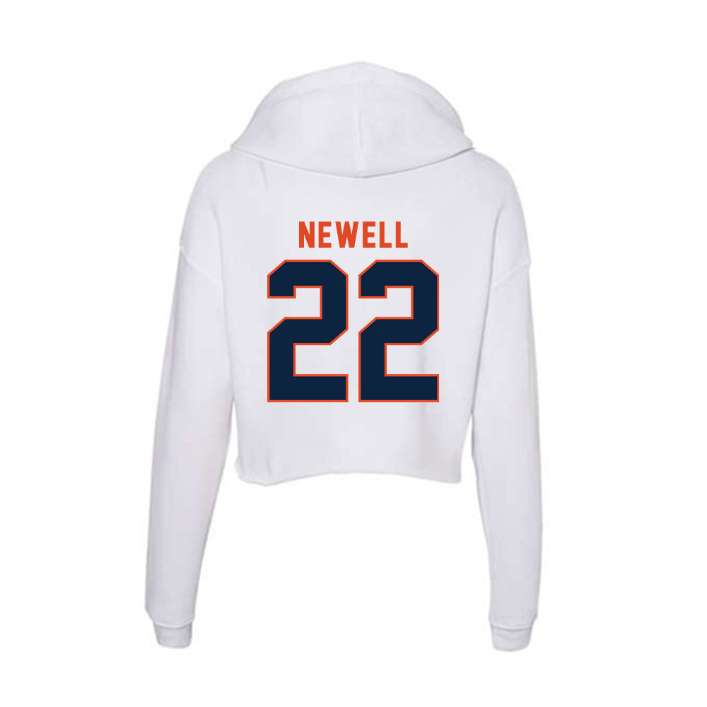 UTSA - NCAA Football : Elijah Newell - Women's Crop Fleece Hoodie-1