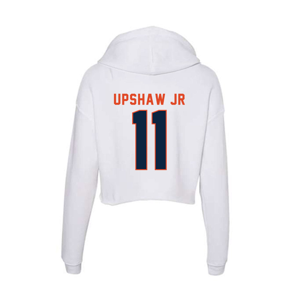 UTSA - NCAA Football : Cameron Upshaw Jr - Women's Crop Fleece Hoodie-1