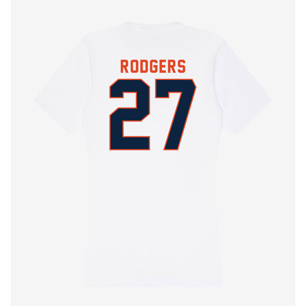 UTSA - NCAA Football : Jakevian Rodgers - Women's V-Neck T-Shirt-1