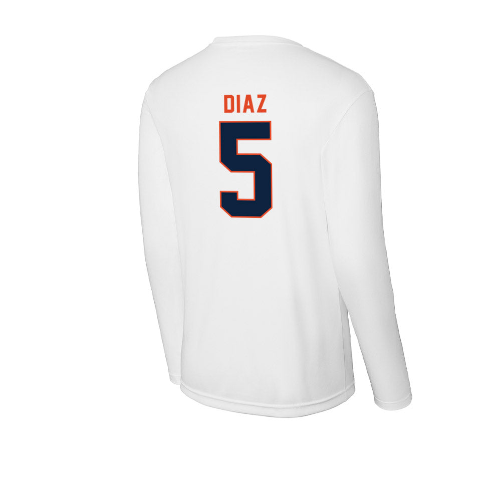UTSA - NCAA Baseball : Diego Diaz - Activewear Long Sleeve T-Shirt-1