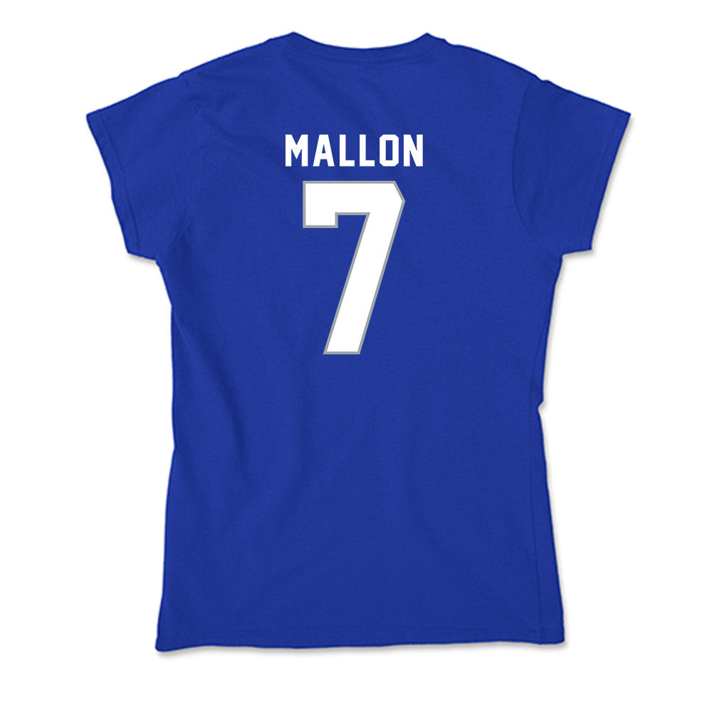 Seton Hall - NCAA Women's Soccer : Kaylin Mallon - Soft Style Women’s T-Shirt-1
