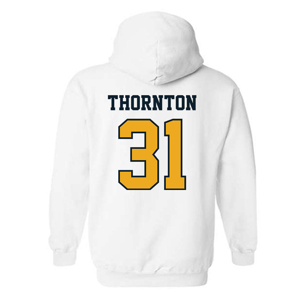 ETBU - NCAA Baseball : Isaac Thornton - Classic Shersey Hooded Sweatshirt-1