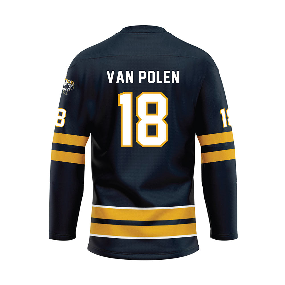 ETBU - NCAA Men's Ice Hockey : Barran Van Polen - Hockey Jersey-1
