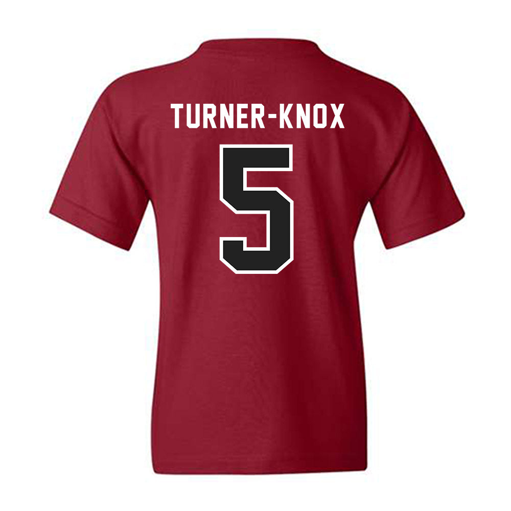 Lenoir Rhyne - NCAA Football : Zayvion Turner-Knox - Classic Shersey Youth T-Shirt-1
