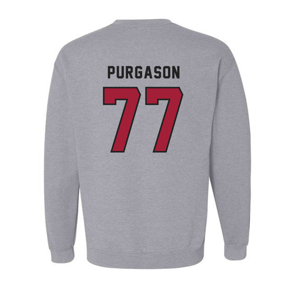 Lenoir Rhyne - NCAA Football : Cade Purgason - Classic Shersey Crewneck Sweatshirt-1