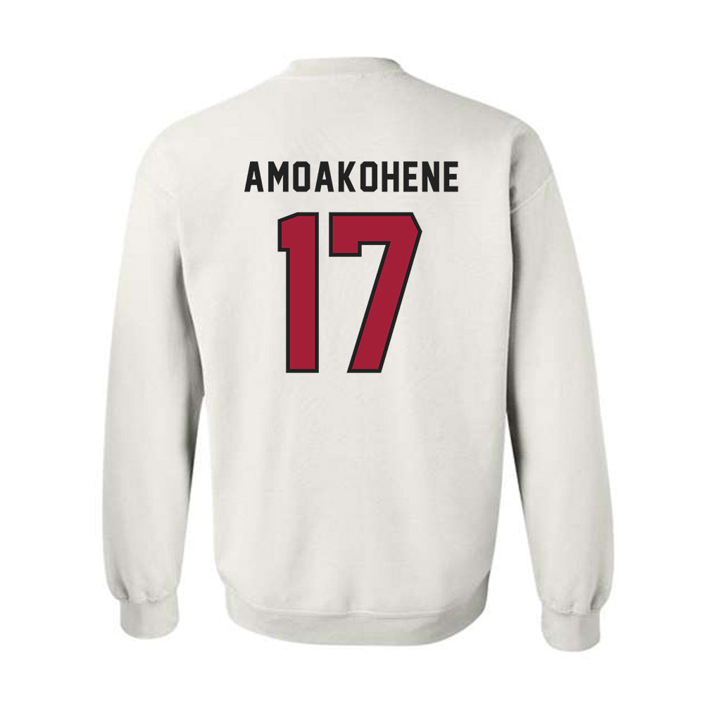 Lenoir Rhyne - NCAA Football : Justin Amoakohene - Classic Shersey Crewneck Sweatshirt-1
